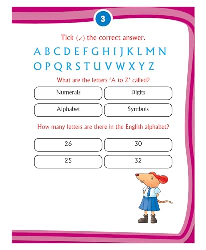 Kid’s 3rd Activity Book – English for Age 5+ | Colourful Illustrated Activities to Build Vocabulary, Grammar, Reading & Writing Skills | Fun Home Learning for Young Kids