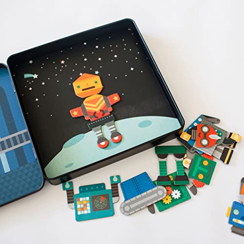 Petit Collage PTC225 Magnetic Play Set, Robot Remix thumb #5