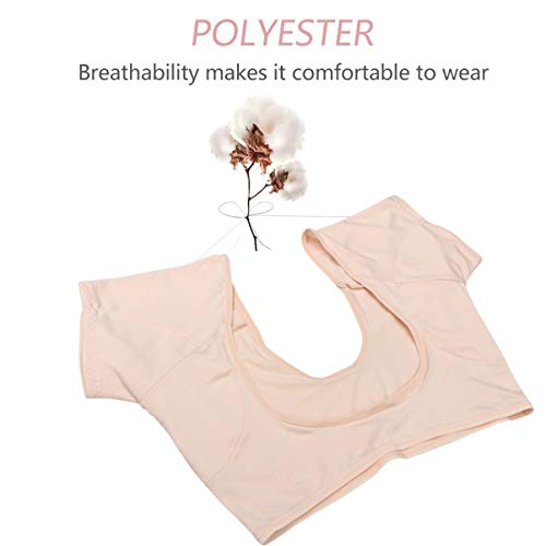 Colete de proteção contra o suor da Heallily, colete reutilizável nas axilas, protetor de suor laváv