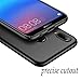 Winpromise Phone Case for Huawei P20 Lite Case [Anti-Scratch] [Durable Premium Plastic] [Ultra Thin] [Silky Feel] Slim Protective Hard Cover for Huawei P20 Lite (Black)