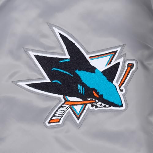 Image of Pro Standard Mens NHL Old English Satin Jacket
