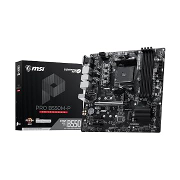 MSI PRO B550M-P Micro-ATX AM4 DDR4