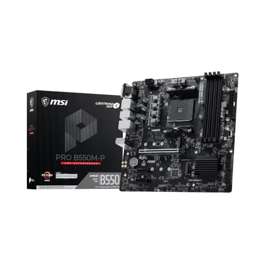 MSI PRO B550M-P Motherboard mATX