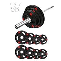 Amazon | NASUTO バーベルプレート (1.25KGx2 セット（マルチカラー