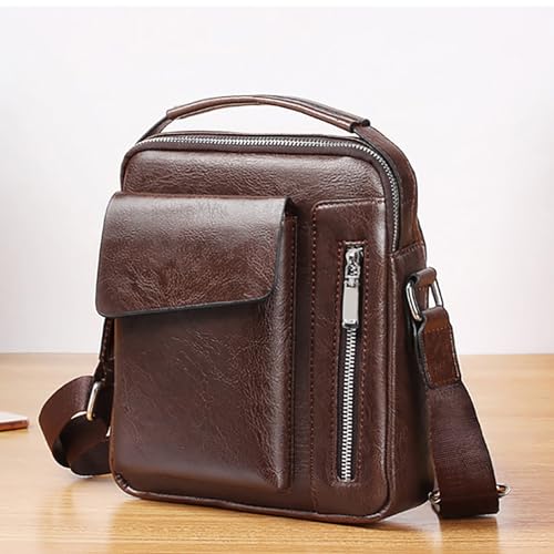 Bolso bandolera pequeño para llevar todo en tus viajes diarios y de negocios de forma segura. 6