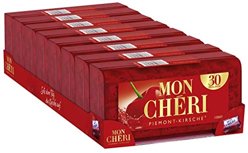 Ferrero Mon Chéri 315g - Lot de 8 (240 bouchées total)