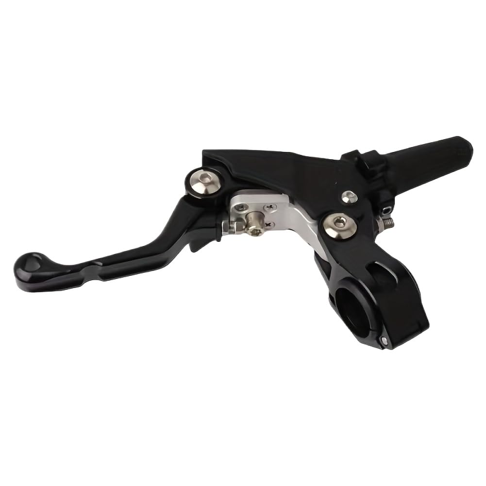 Leva frizione moto 22MM universale 50CC 500CC compatibile con moto MX Pit Bike ADV Street(black)
