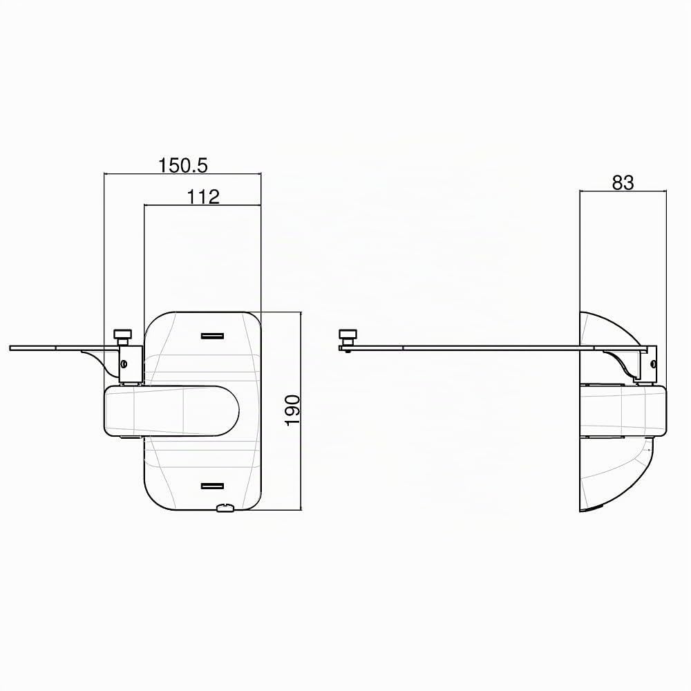 Motorisation pour volet 2 battants SLID'UP BRA-VO radio