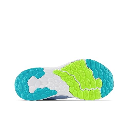 Image of New Balance Kid's Fresh Foam Arishi V4 Hook & Loop Running Shoe, Ice Blue /Electric Indigo /White, 13.5 M Little Kid