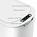 Cesun Motion Sensor Trash Can, 5 Gallon Automatic Bathroom Garbage Can with Lid, Touchless Smart Plastic Slim Wastebasket for Bathroom, Office, rv, Bedroom, Living Room, White