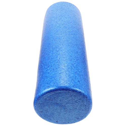 Rodillo de espuma de alta densidad Mikikit para yoga, masaje profundo de tejidos y liberación muscular, color azul, para alivio de espalda, hombros y cuello, y pilates miniatura 1