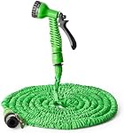 Tige de jardin extensible (16FT à 50FT) avec 7 Function Spray Buse,Functional Garden Hose Spray Gun,Garden Sprayer pour l'arrosage des plantes,Lave-autos ou animaux de compagnie