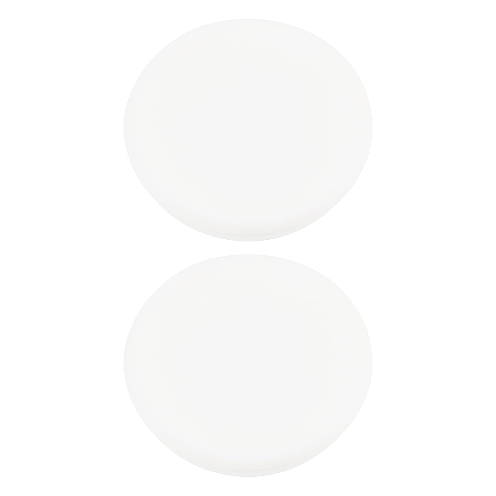 eMagTech 2Pcs White Cap Bidet Hole Cover Silicone Plug Compatible with Toto Compatible with Washlet+ Toilets, Fits Installation Holes 44.5mm x 56.5mm