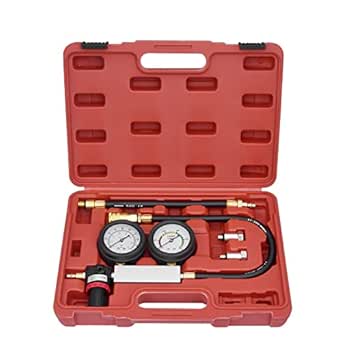 Cylinder Leak Down Tester Kit, Engine Diagnosis Tester Kit Dual