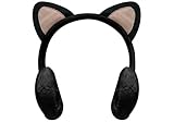 H&H Harvest Moon Black Cat Headphones