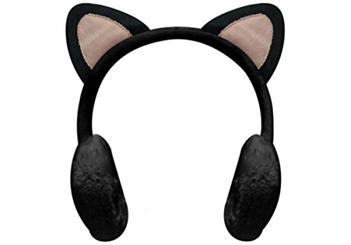 H&H Harvest Moon Black Cat Headphones