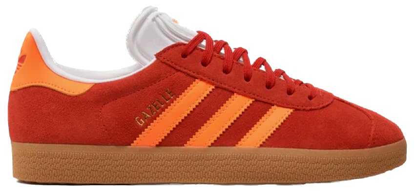 adidas Gazelle Womens Sneaker (Red Solar Orange, 6)