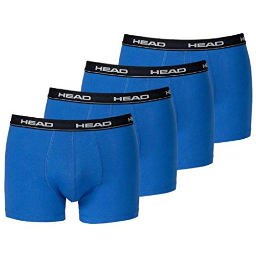 HEAD Men Boxershort Basic Boxer 4er Pack, Größe:L;Farbe:blue/black