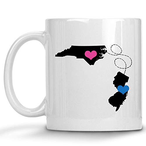 Personalized The Love Between a Mother and Son Knows No Distance Mug, Long Distance Coffee Cup