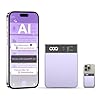 AI Smart Recorder with Simultaneous Interpretation & Real-timeTranscription,64GB AI Speech Processor Powered by ChatGPT with App Control for Business/Education/Interviews,Purple