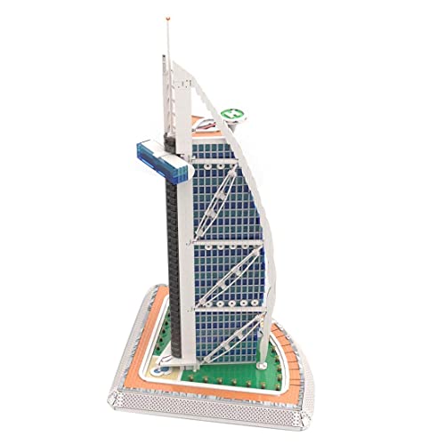 YYQQ Burj al Arab in Dubai Modular Building 9982 Teile Steine Gebäude Klemmbausteine Haus Bausteine für Erwachsene und… – Bild 3