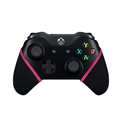 SMART GRIP Housse de protection pour manette Xbox One - Antidérapante - Lavable - Personnalisable - Noir et rose Cover