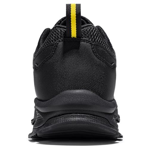 Image of LARNMERN Non Slip Work Boots for Mens Waterproof Chef Shoes
