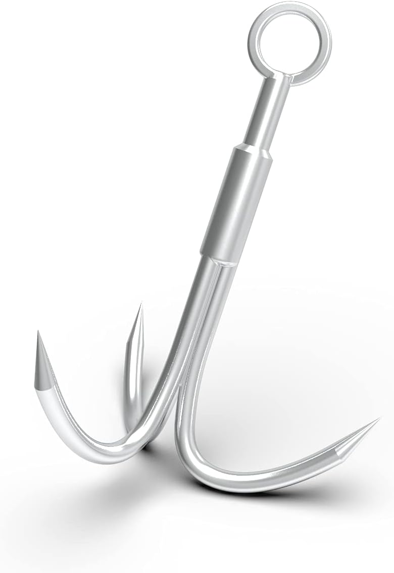Grappling Hook with 3-Claw Stainless Steel
