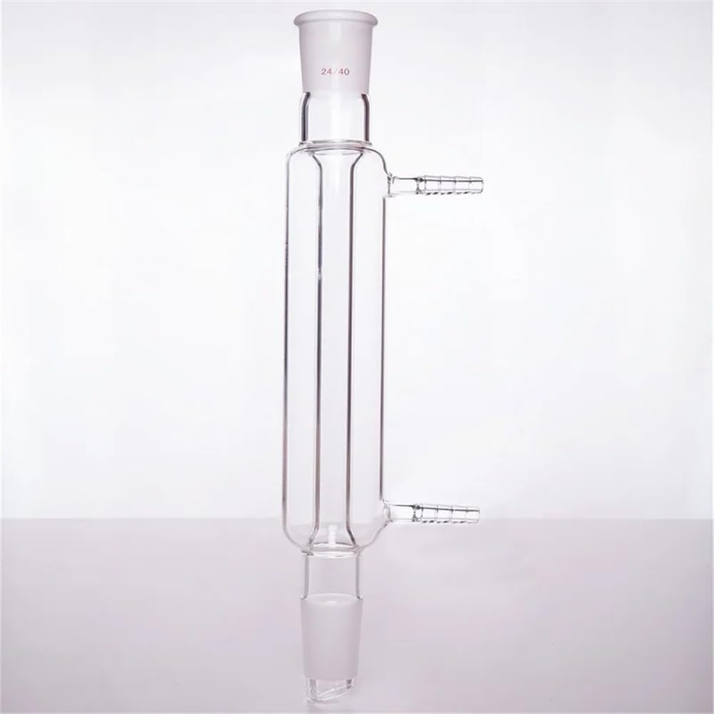 Prostokondensator 14/20 19/22 24/40 29/42 Φ 8 mm/10 mm Mała dysza prosta borokrzemowa C20 Sprzęt laboratoryjny