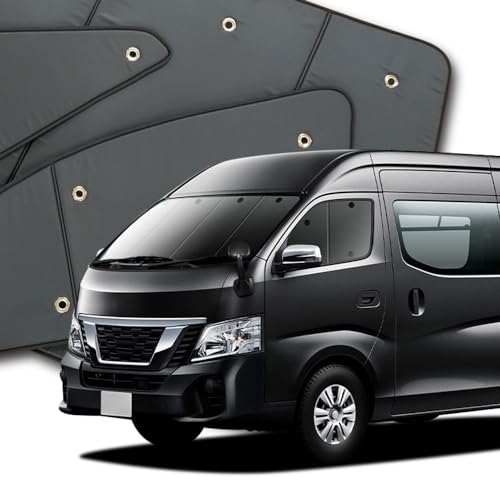 新品】NV350キャラバン プライバシーサンシェード キャラバンNV350の車中泊ならカーテンいらずプライバシー