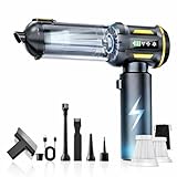 FALLCON F Aspiradora de Mano sin Cable 2026 Premium 25000Pa | Aspirador Coche...