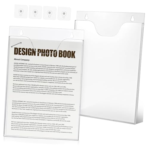 Porte-documents vertical transparent pour optimiser le bureau d'école - 2