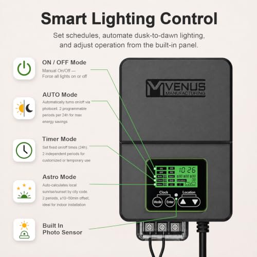 VENUS MANUFACTURING 300W Low Voltage Landscape Transformer 12V-15V by VENUS MANUFACTURING - Used condition - Image 2