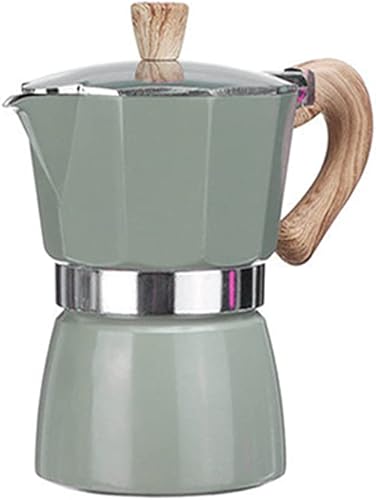 TCOOME 3 tazas multicolores estilo italiano café expreso moca, cafetera clásica italiana para cafetera espresso fuerte con gran sabor, cafetera