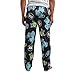 Bioworld Monsters Inc Mike & Sulley All-Over Print Adult Black Sleep Pajama Pants-Medium