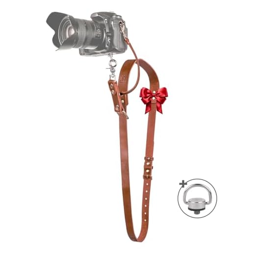 C Coiro Leather Camera Strap for Photographers
