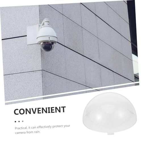 Cubierta de cámara para exteriores transparente impermeable contra lluvia 5