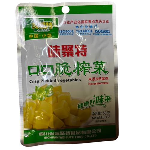 WEIJUTE - Verduras encurtidas, crujientes - (1 X 53 G)