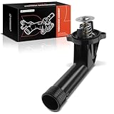 A-Premium Engine Coolant Thermostat Housing Assembly with Gasket Compatible with BMW 3 Series E36 318i 1994-1999 1.8L 1.9L DOHC