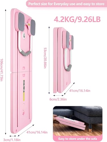 Image of 2026 Advanced Pilates Reformer Foldable Pilates Board Home Gym Board | Portable Multifunctional Pilates Equipment for Home & Studio Workouts | Upgraded Sliding Pilates Sliding Workout Board