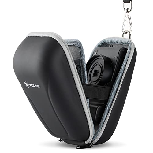 Tarion Camera Case Hard Shell Camera Case Protective Carrying Case For Compact Cameras Digital Cameras Black Tr-Hp #TOP7