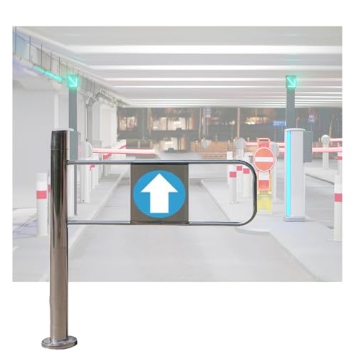 Automatisches Einzelschwingtor, Edelstahl, Sicherheitssystem, selbstschließendes Einfahrtstor, perfekt für Zuhause und Geschäft (rechte Gesamtlänge – 1,4 m)