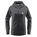 Produktbild Haglöfs W Betula Hood Grau - Polartec Atmungsaktiver warmer Damen Midlayer, Größe L - Farbe Magnetite