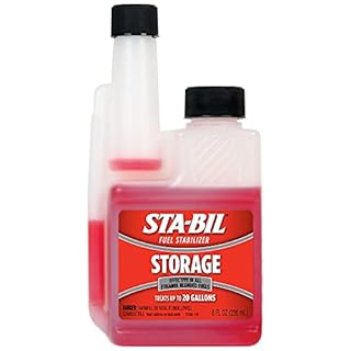 STA-BIL Storage Fuel Stabilizer | Keeps Fuel Fresh for 24 Months, Prevents Corrosion, Gasoline Treatment Additive that Protects System, Gas Stabilizer for Storage, 8 oz.