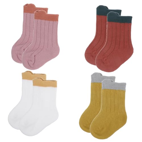 4Pairs Ankle Socks Breathable Cotton Short Socks for Newborn Boys Comfortable and Stylish for Any Outfit