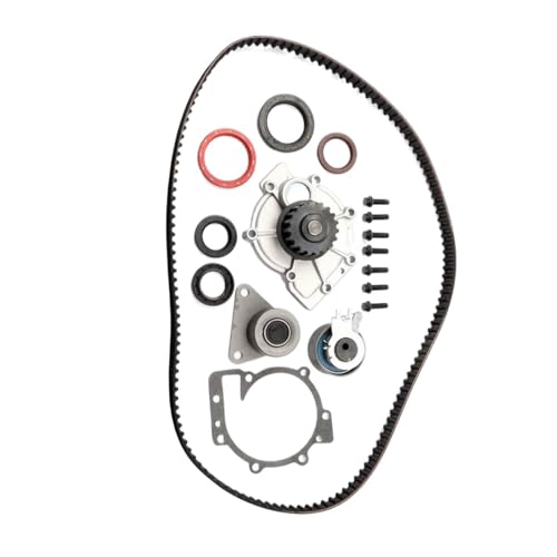 Correa Kit Compatible Con Volvo Para XC70 1997-2007 Para XC90 2002-2014 Kit Piezas Para Bomba Agua Con Rodillo Tensor La Correa Distribución