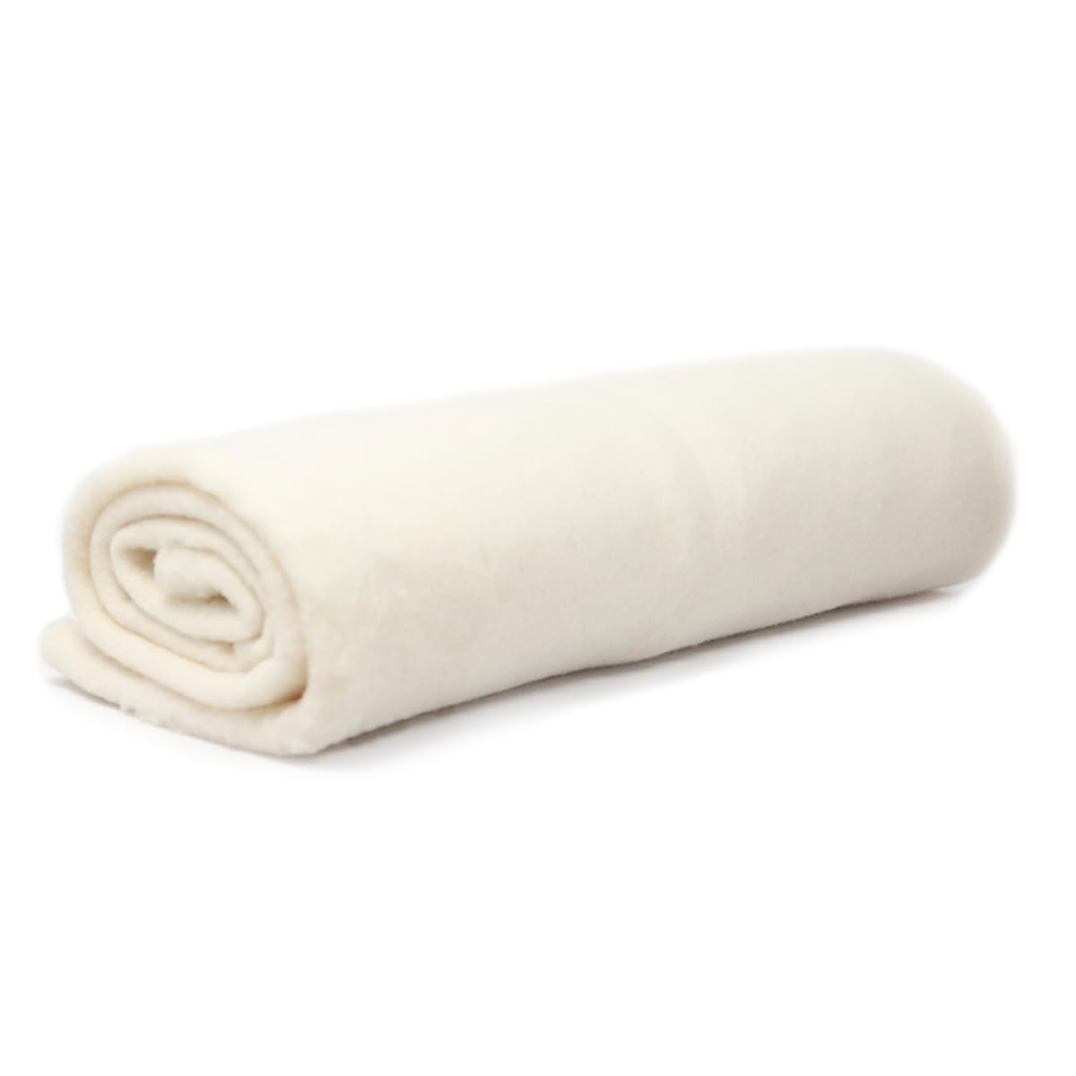 100% Pure Wool Felt Fabric for Needle Felting, Wet Felting, Quilting - Pre-Felted Natural Ecru Wool Batting | DIY Crafts, Wearable Arts, Home Decor (Throw 60X60 inch)