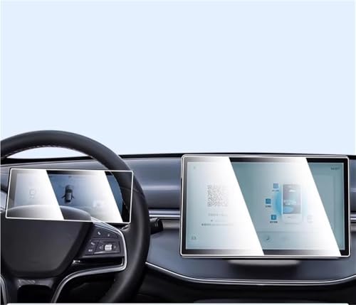 Protection verre trempé pour BYD King 12.8 pouces : finition haut de gamme