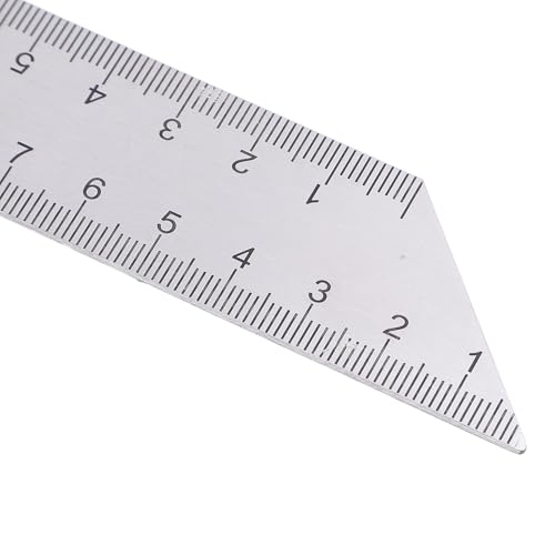 Buscador de ángulos para carpinteros T Bevel 45° ajustable miniatura 7