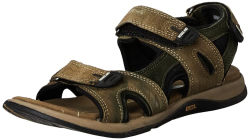 Image of Woodland Men's Leather Sandal